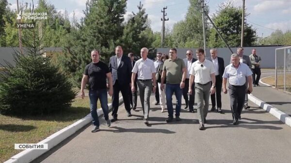В Унече с визитом побывал Советник председателя правительства РФ Олег Матыцин