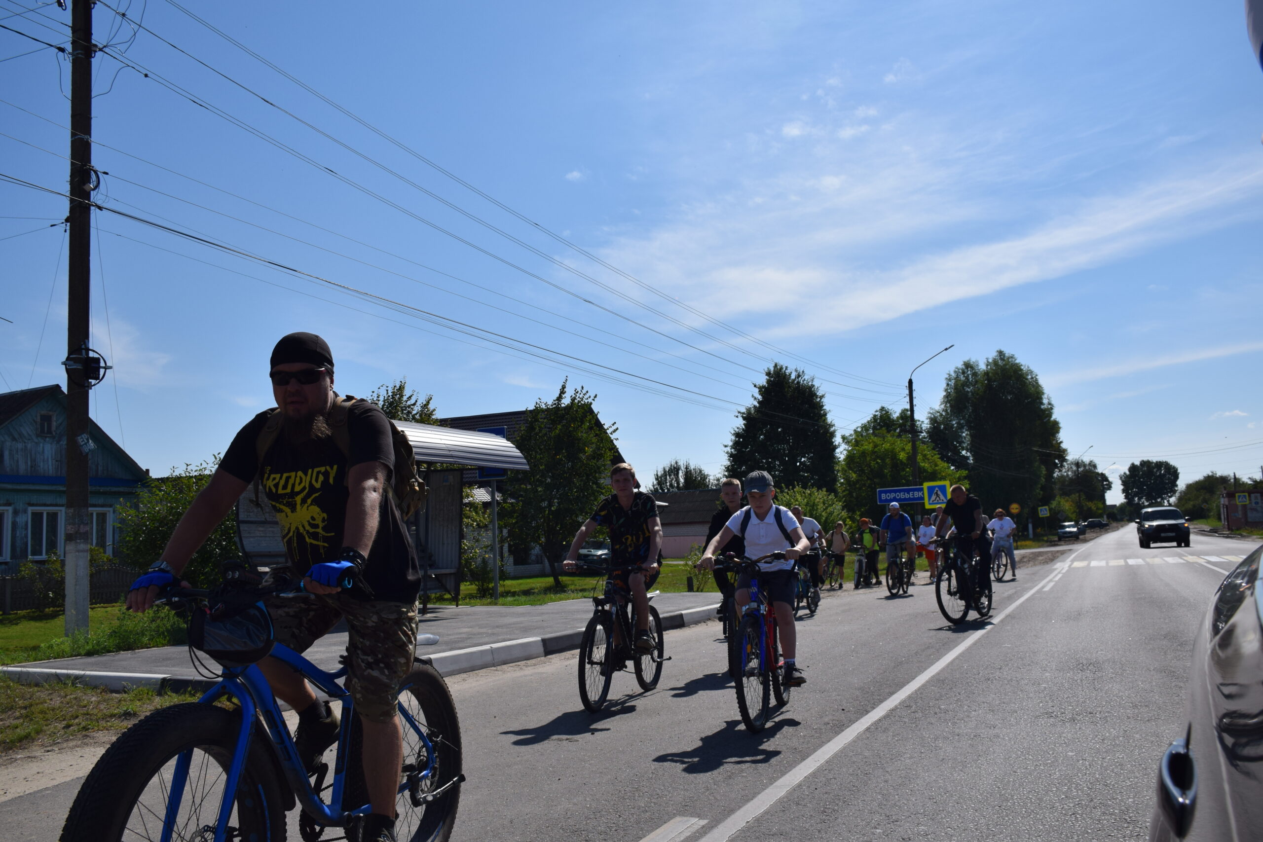 В Климово прошёл велопробег