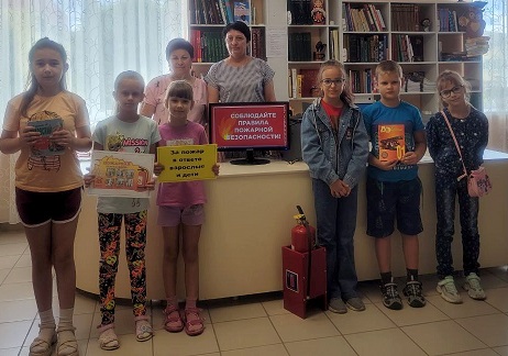 Урок безопасности провели для климовской детворы