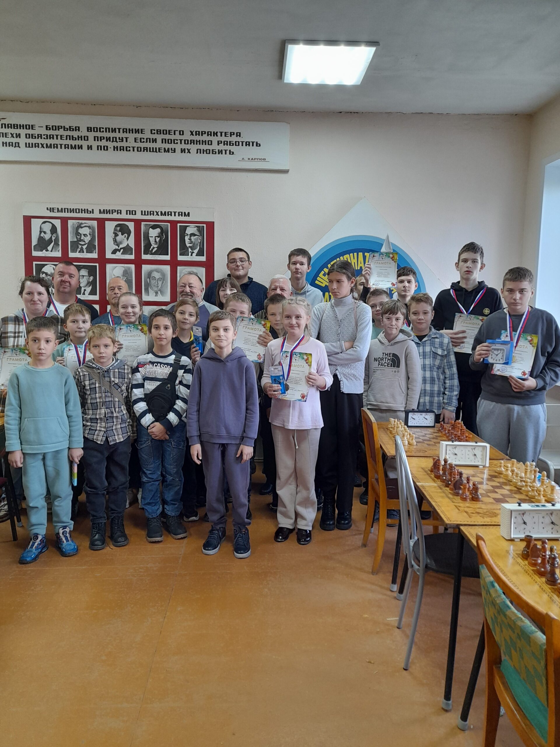 В Климово прошёл шахматный турнир памяти В.А. Пригоровского