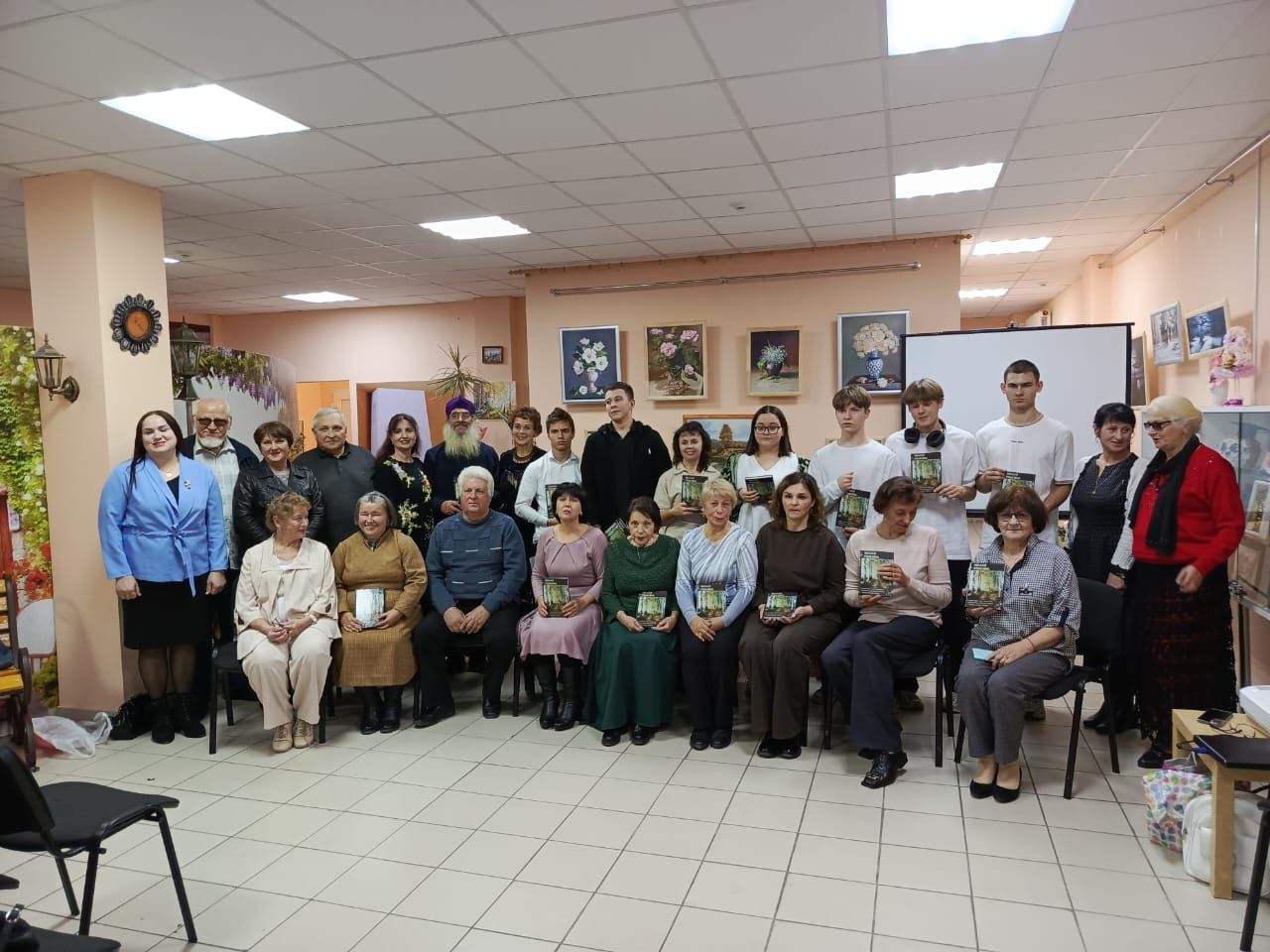 Презентация сборника — в Климовской библиотеке