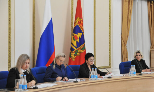 В Правительстве Брянской области состоялось заседание комиссии по делам несовершеннолетних и защите их прав