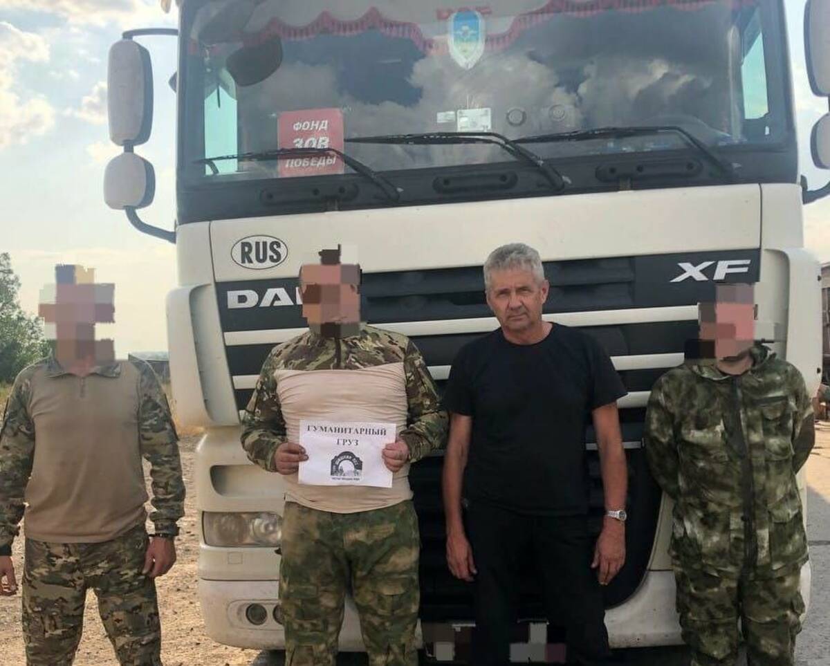 Брянский водитель под обстрелом доставил бойцам воду