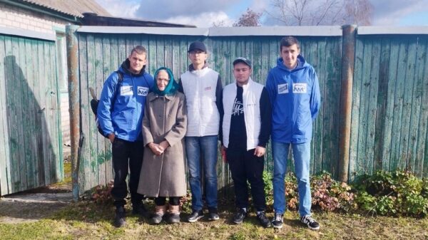 Карачевские молодогвардейцы помогли ветерану труда