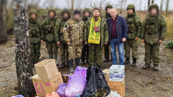 Брянским бойцам войск армии «Север» привезли гуманитарную помощь