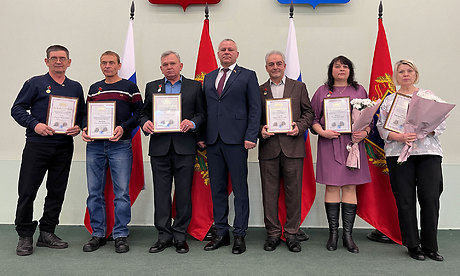 Брянских энергетиков в Хрустальном зале Правительства поздравили с профессиональным праздником