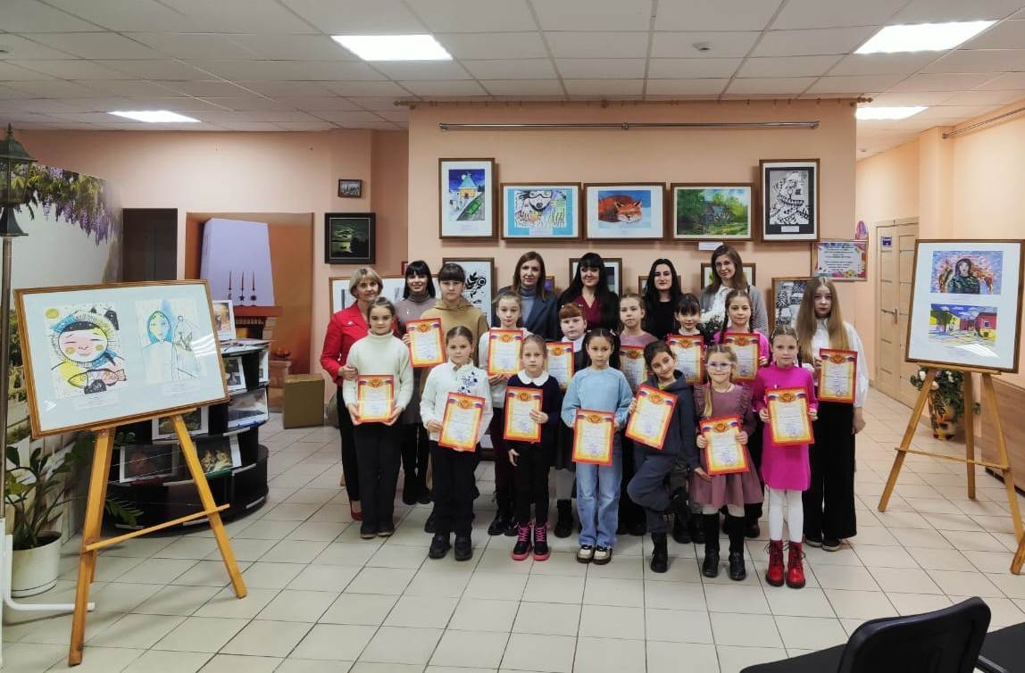 В Климовской библиотеке открылась выставка