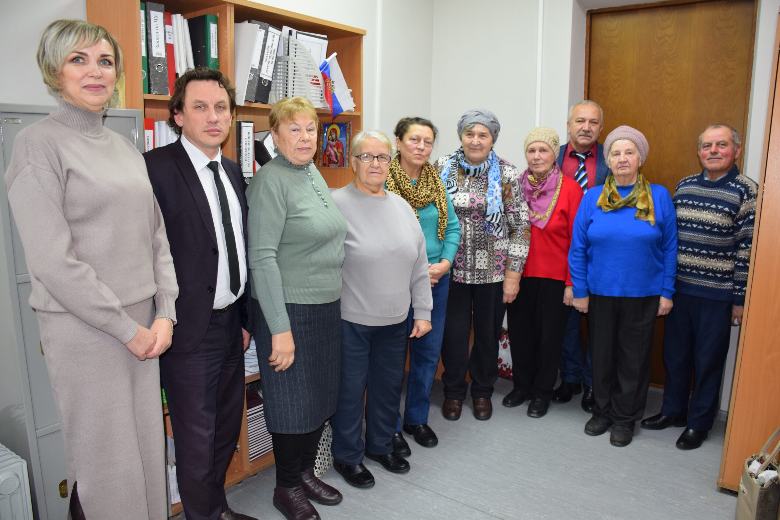 В Климово состоялась встреча с руководителем отдела соцзащиты в Международный день инвалидов