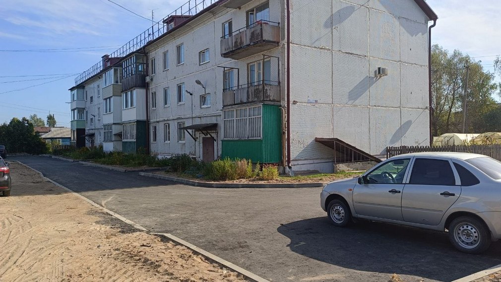 В Суземке благоустроили две дворовые территории