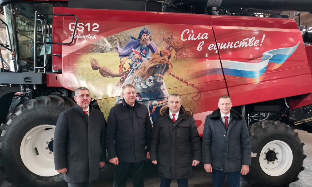 Александр Богомаз и Иван Крупко посетили «Брянсксельмаш»