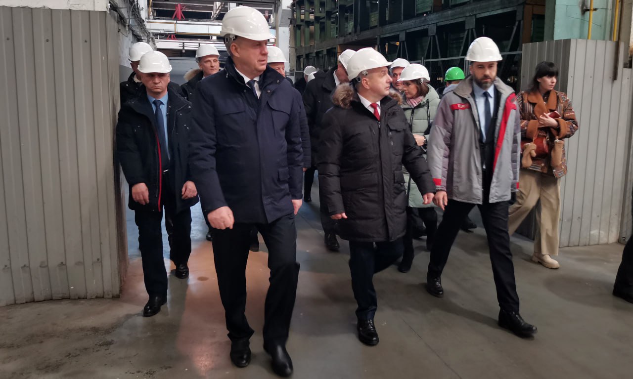Гомельские партнеры Брянщины посетили совместное предприятие «Термотрон»