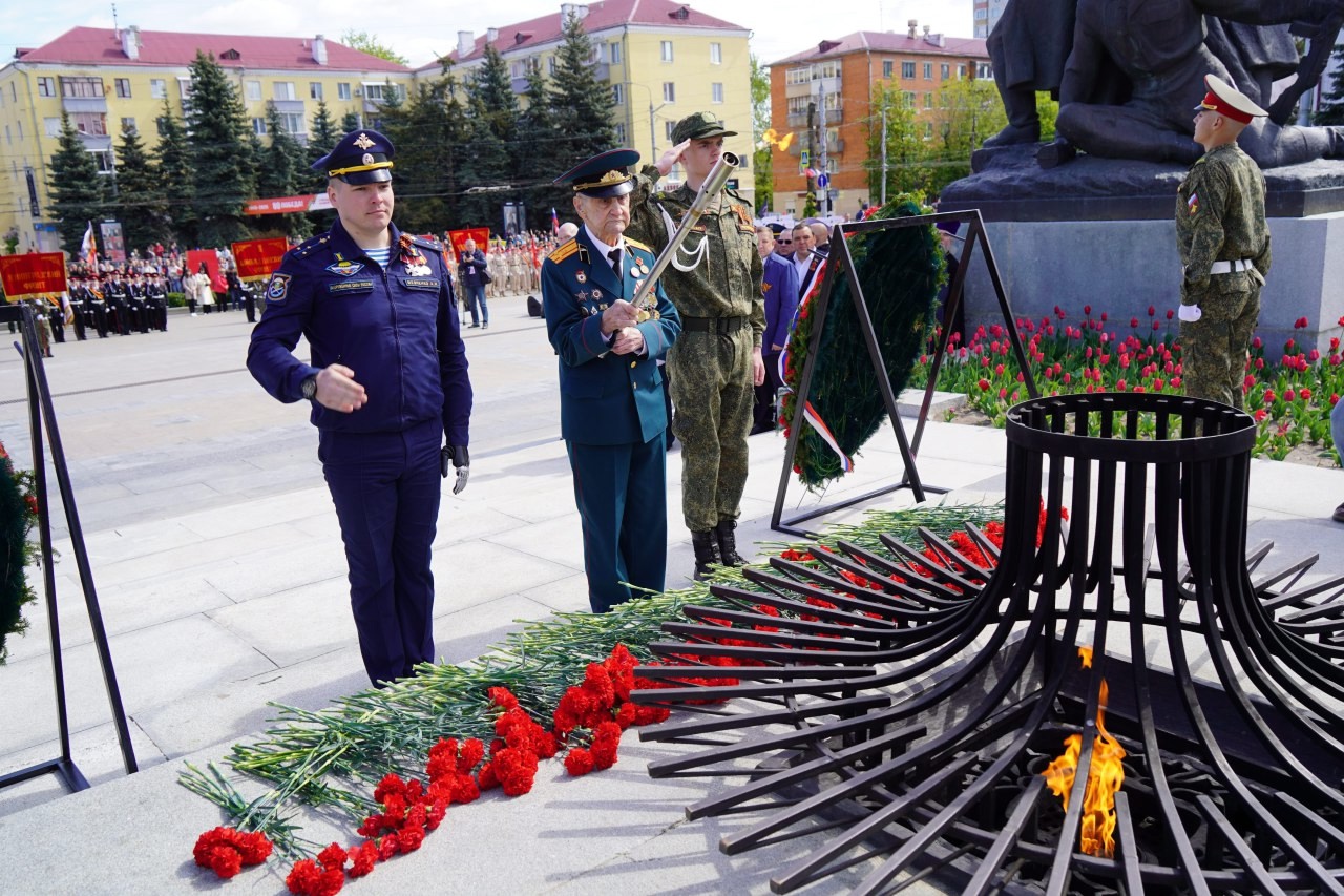 Брянск присоединился к эстафете Победы