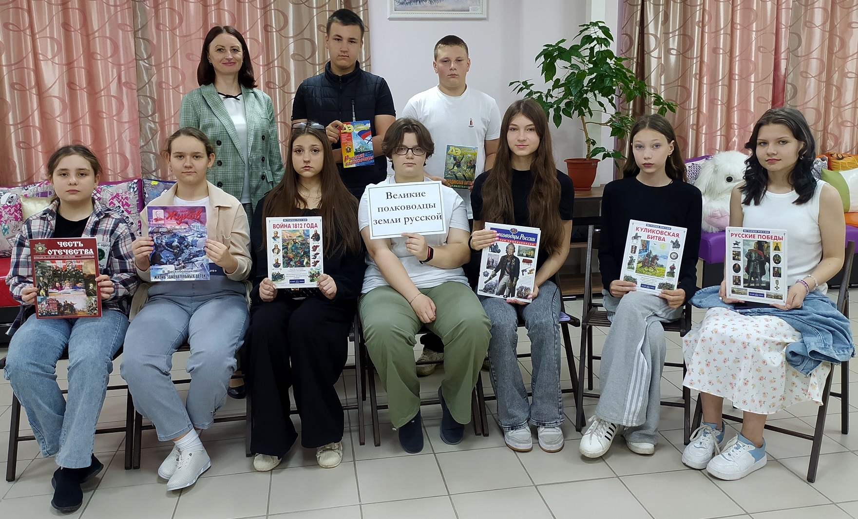 Климовской детворе рассказали о полководцах