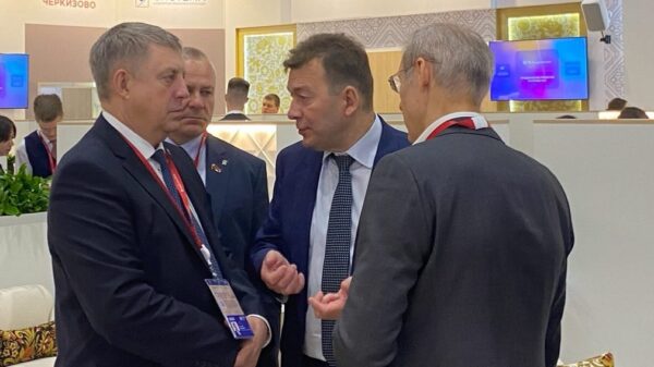 Губернатор Александр Богомаз принимает участие в мероприятиях ПМЭФ