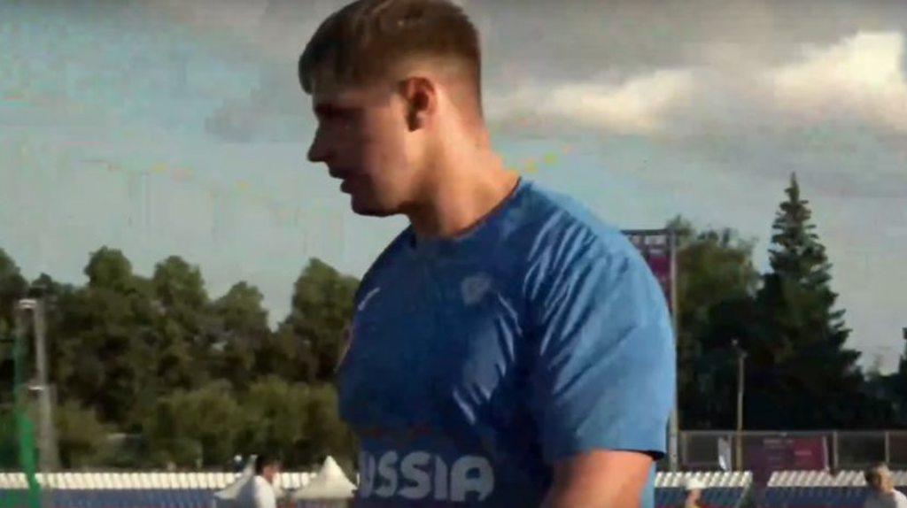 Брянец завоевал золото в толкании ядра  на первенстве России U23