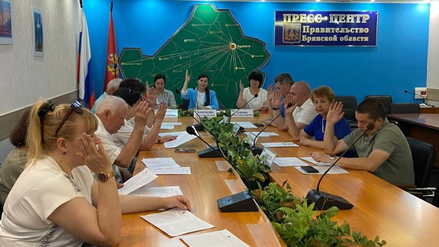 В Брянске состоялось очередное заседание Избирательной комиссии региона