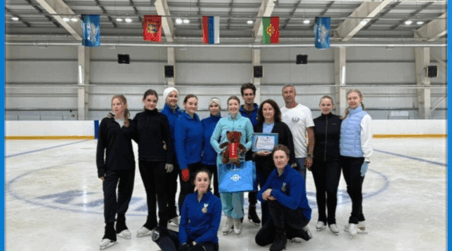 Олимпийская чемпионка по фигурному катанию Екатерина Боброва провела сборы в Брянской области
