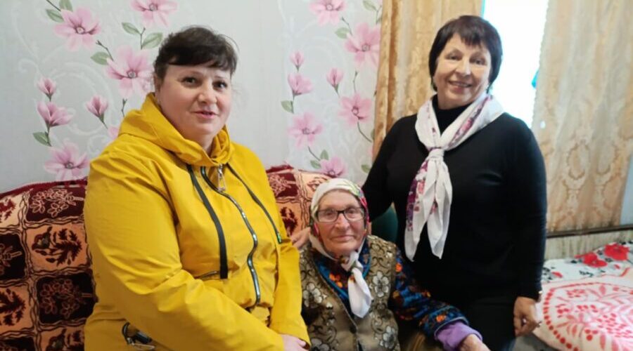 С 95-летием поздравили долгожительницу села Лобановка