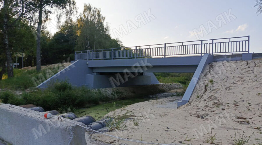 Близится к завершению строительство моста в Новозыбковском городском округе