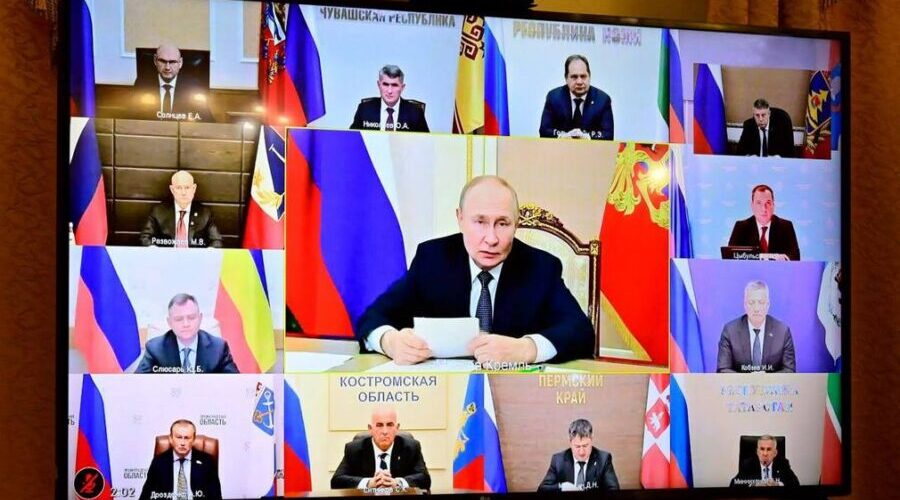 Александр Богомаз принял участие в совещании президента с избранными главами регионов