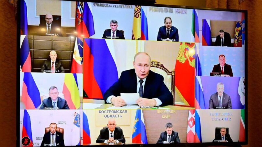 Александр Богомаз принял участие в совещании президента с избранными главами регионов