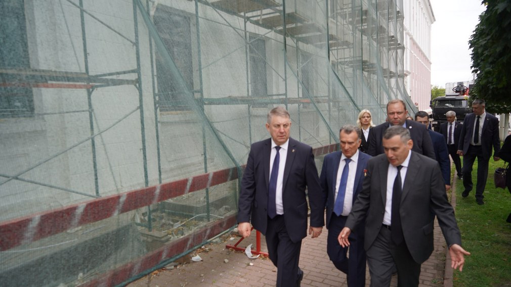 Александр Богомаз поделился с губарнатором Курщины практиками региона