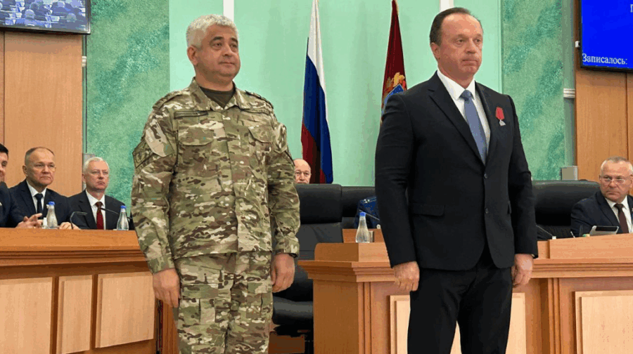 Первый командир бригады командир «БАРС-Брянск» Сергей Антошин удостоен государственной награды
