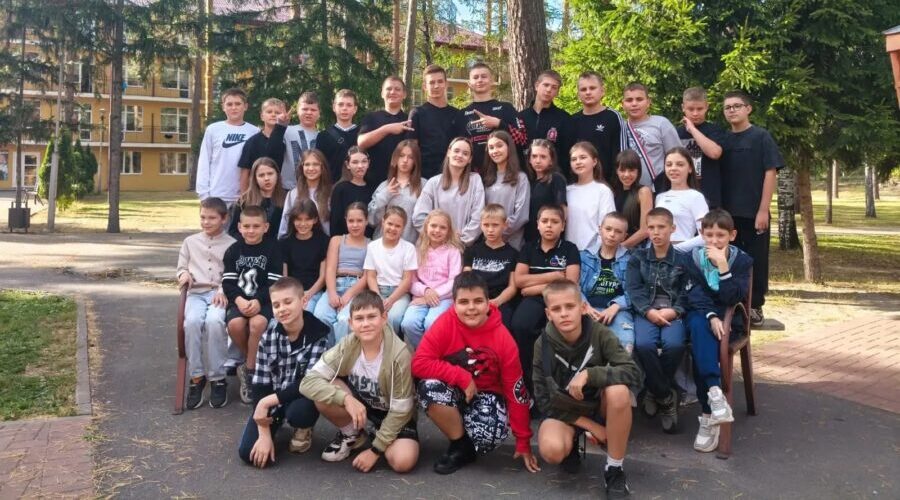 Ребята из Климовской СОШ №2 отдыхают в санатории «Затишье»