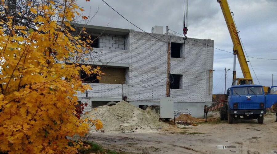 В Климово возводится дом для детей-сирот