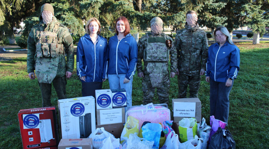 Суземское отделение партии «Единая Россия» поддержало военнослужащих