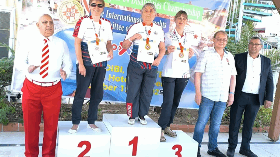 Любовь Волкова из Брянска завоевала титул чемпионки мира по спорту слепых