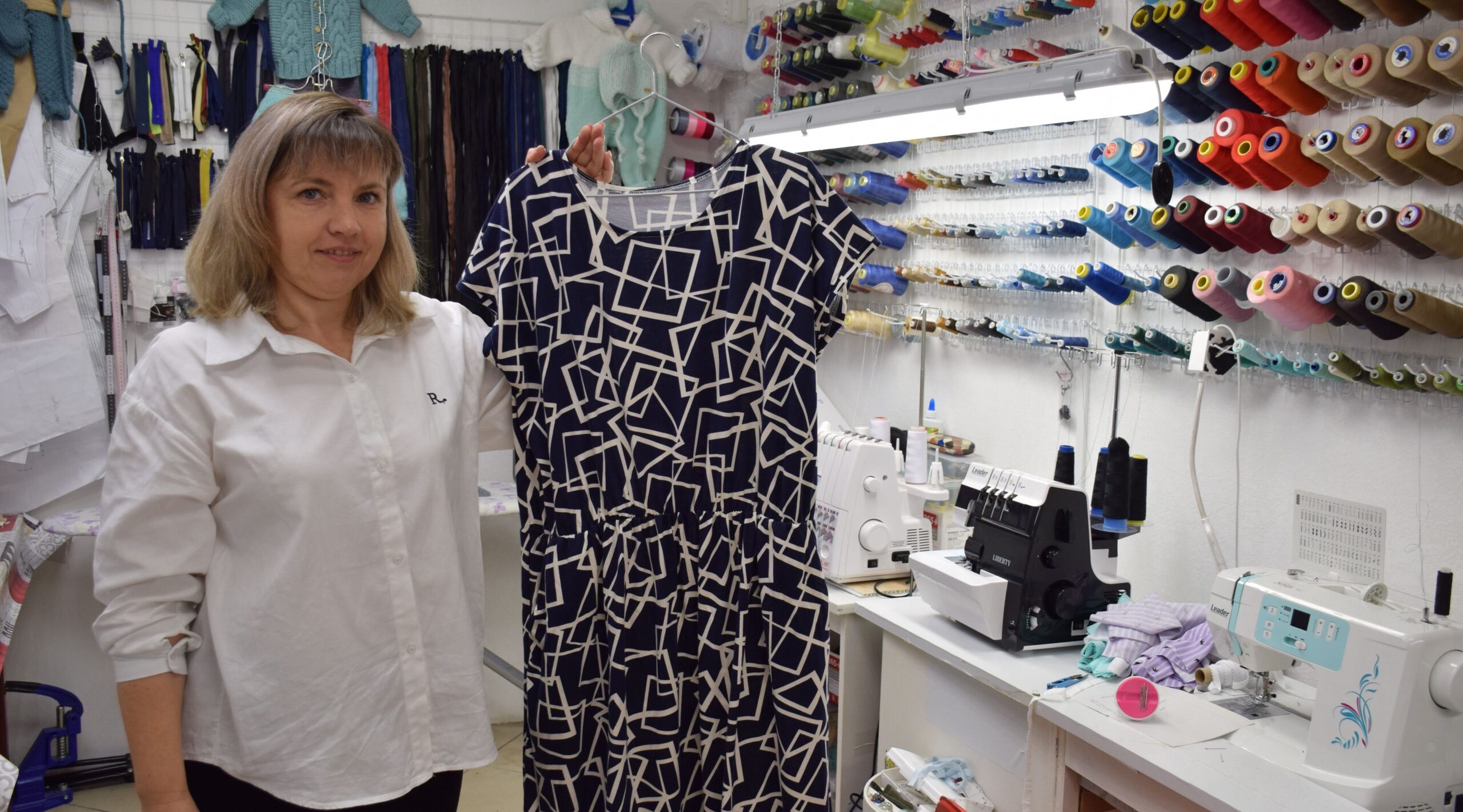 В ателье климовчанки рождаются уникальные вещи