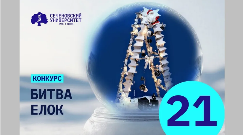 Брянский филиал Сеченовки занял третье место в «Битве Ёлок»