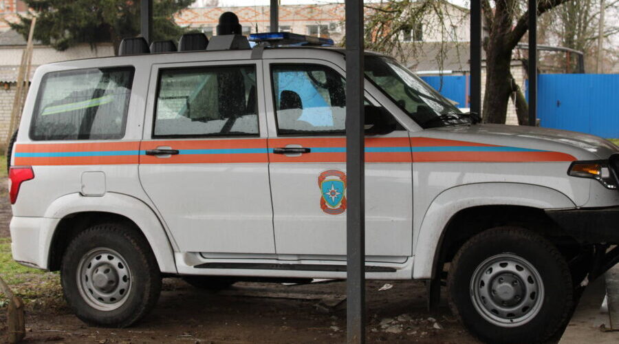 Стародубские спасатели обзавелись новым автомобилем радиационной и химической разведки