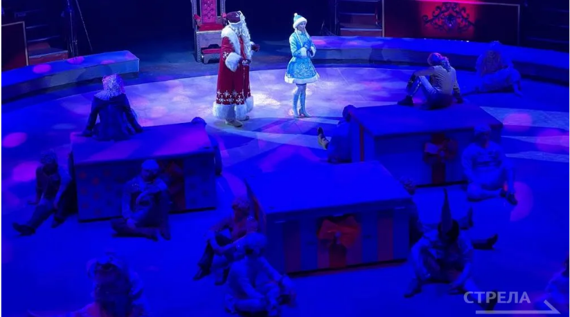 В Брянске проходит цирковое представление для детей участников спецоперации