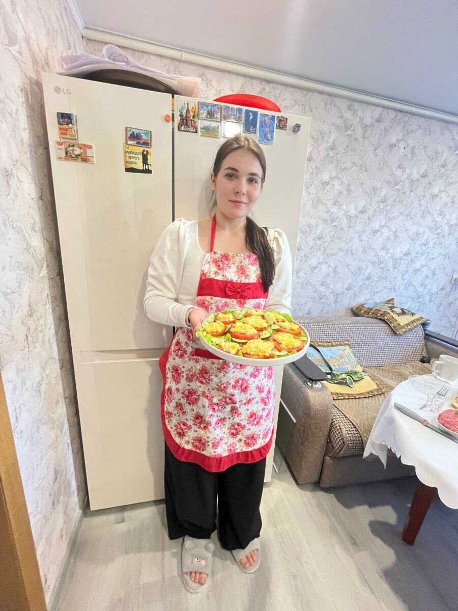 Своим рецептом делится Татьяна Дьяченко