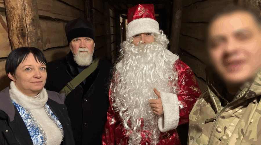 Представитель духовенства Брянской епархии с группой волонтёров посетили военнослужащих в ЛНР