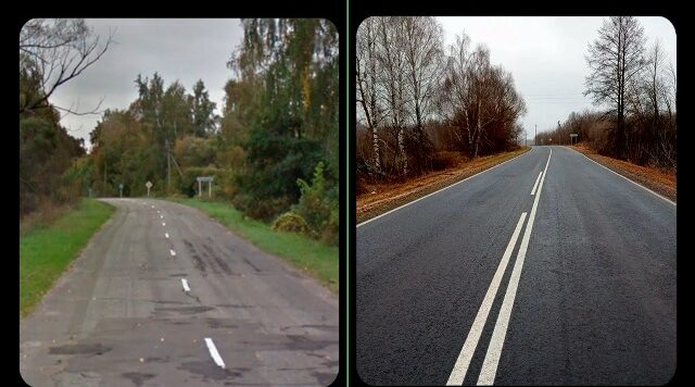 Отремонтирована дорога Новозыбков-Красная Гора по нацпроекту