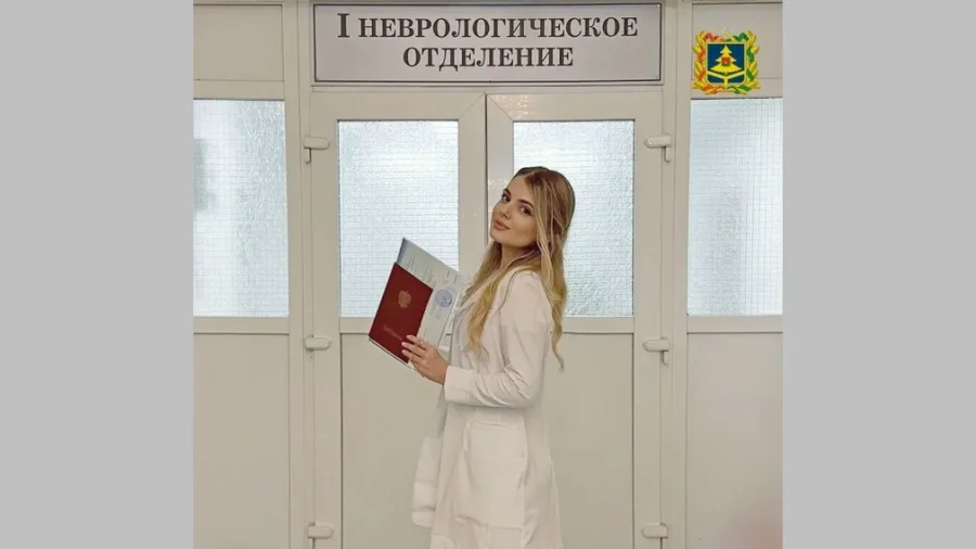 В горбольнице № 1 города Брянска трудится молодая врач-невролог