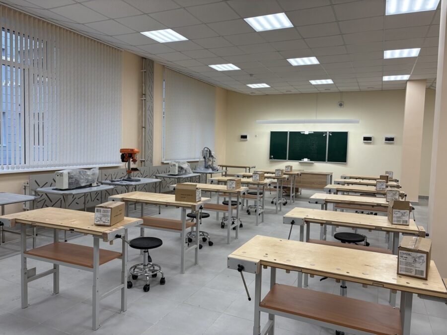 В 166 школ региона в 2025 году поступило новое оборудование для оснащения кабинетов ОБЗР и труда