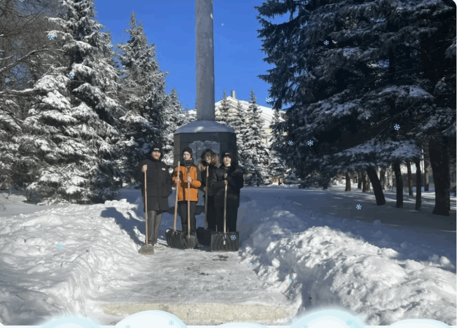 Брянские школьники взяли шефство над памятником