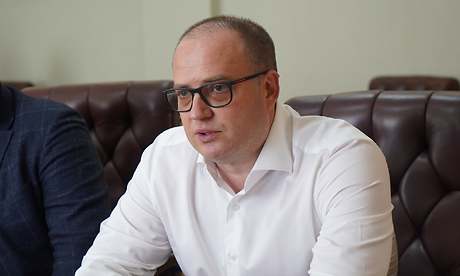 Рабочая встреча Александра Богомаза с Вячеславом Щербаком