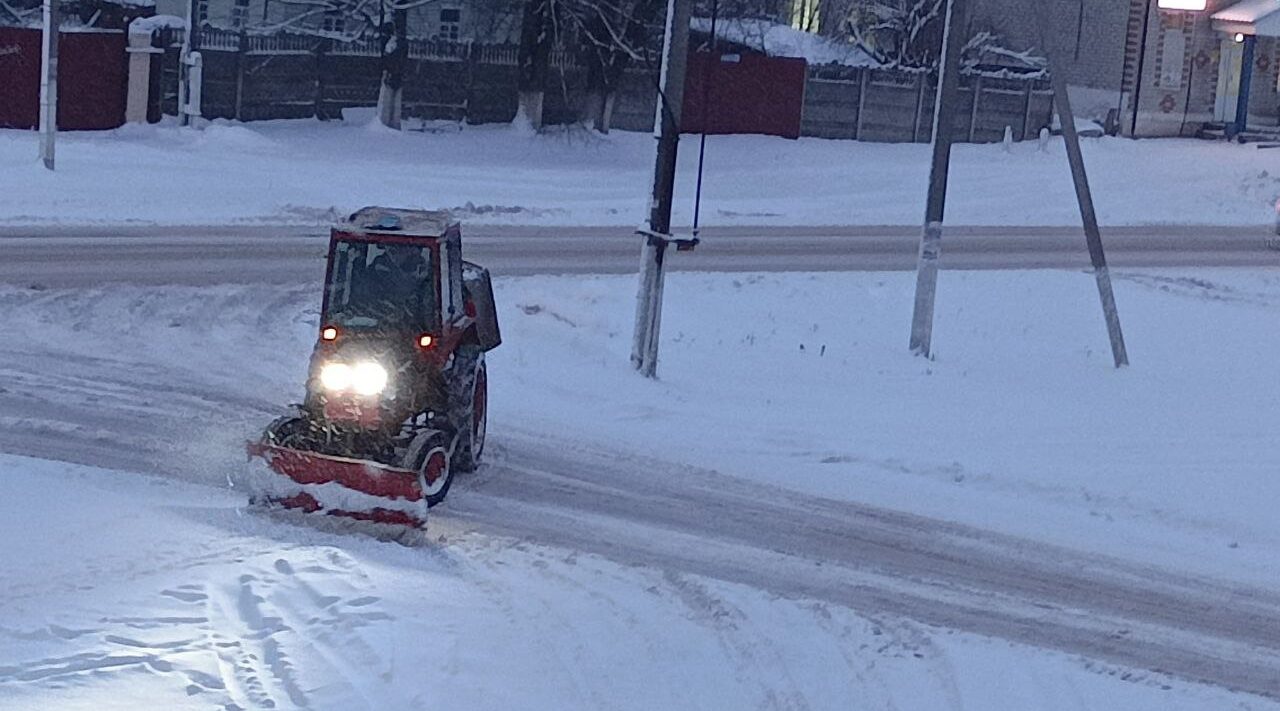 Климовский район готовится к предстоящему снегопаду