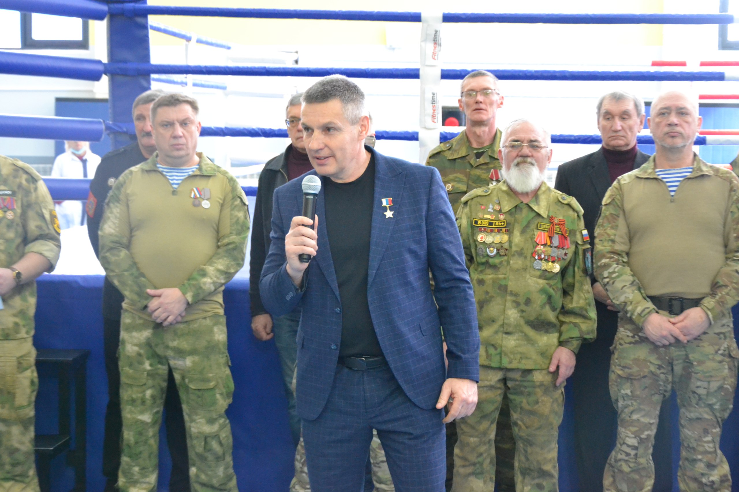 В Брянске прошли соревнования по тайскому боксу памяти героя СВО Дмитрия Мармуса.