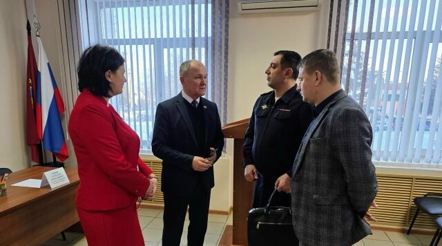 Замгубернатора Брянской области Николай Щеглов с рабочим визитом посетил Выгоничский район