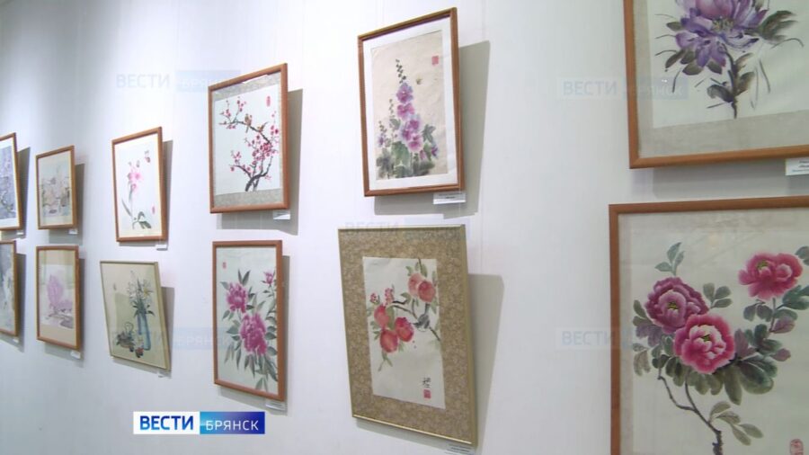 Выставка китайской живописи открылась в Брянске