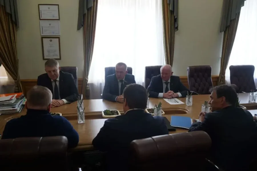 Александр Богомаз и Артем Чайка обсудили возможности совместного инвестпроекта с ООО «Брянский сад»