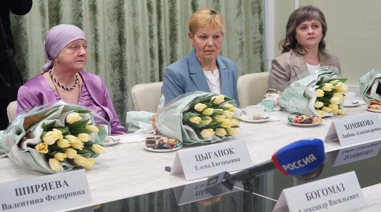 Фонд «Защитники Отечества» организовал встречу сматерямии вдовами героев и