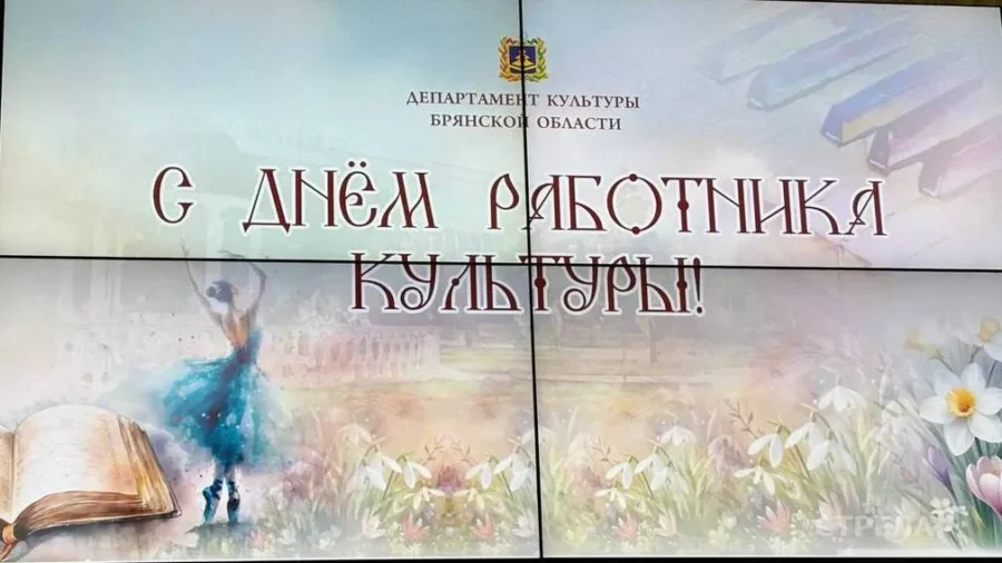 В Брянске в День работника культуры проходит торжественное мероприятие