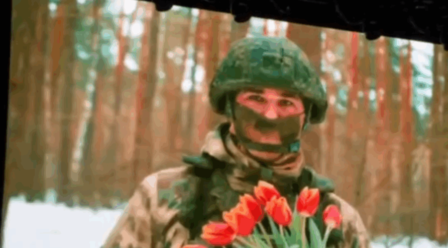 Брянские бойцы СВО поздравили женщин с праздником